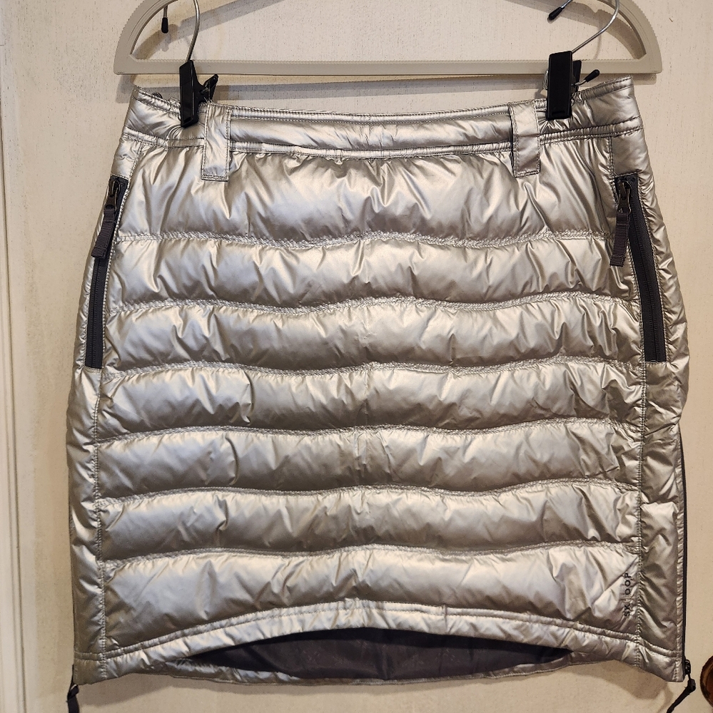 Skhoop Silver Down Ski Skirt